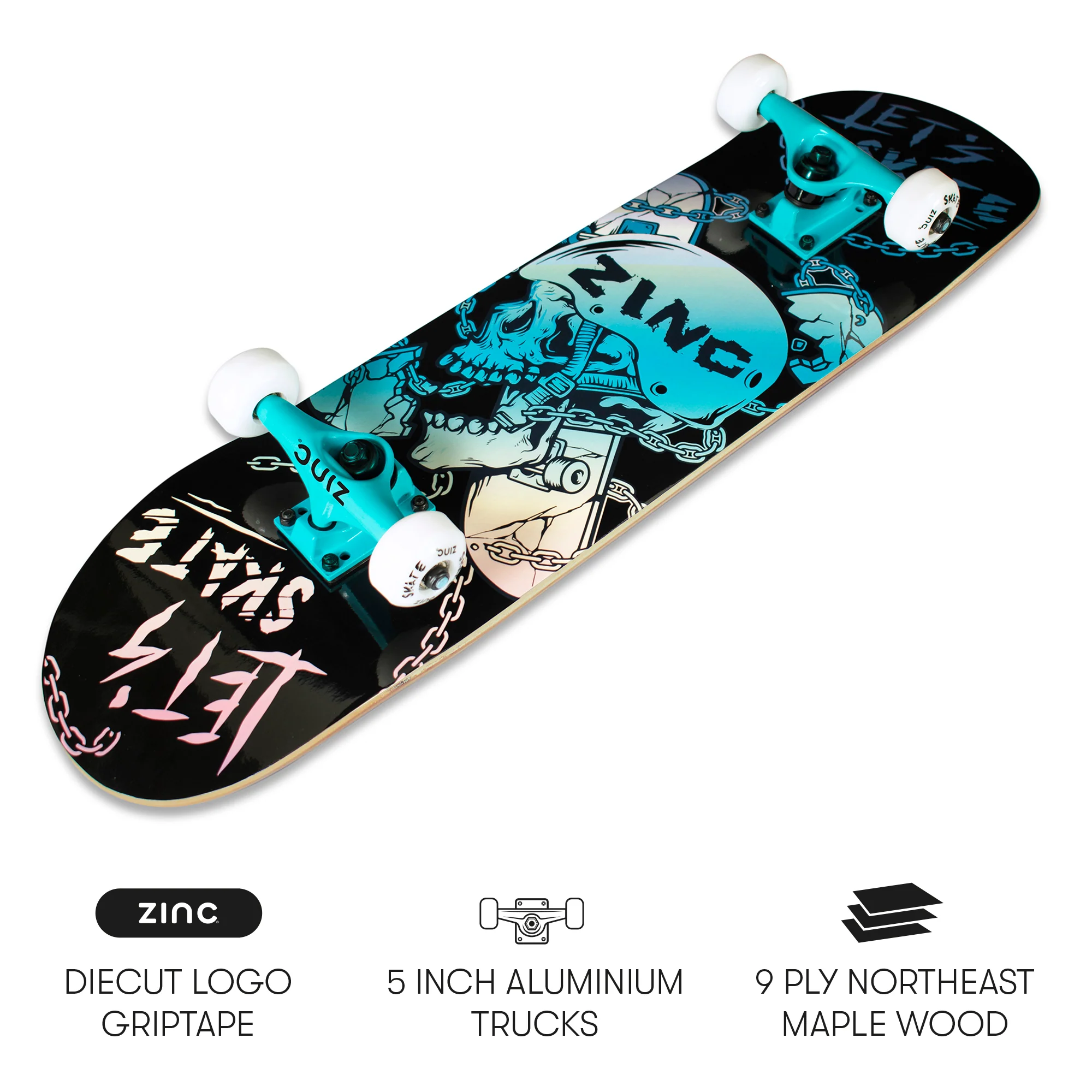 Zinc Fader-3 31" Skateboard - Image 2