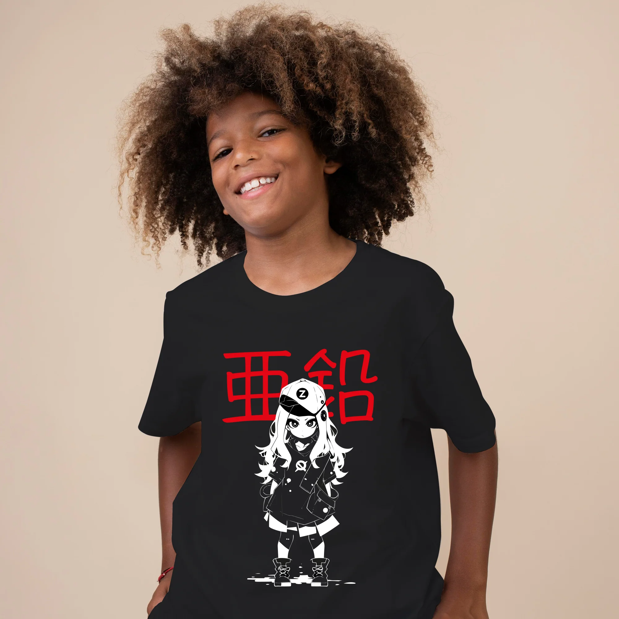Zinc Youth's Organic T-Shirt Anime Warrior - Image 2