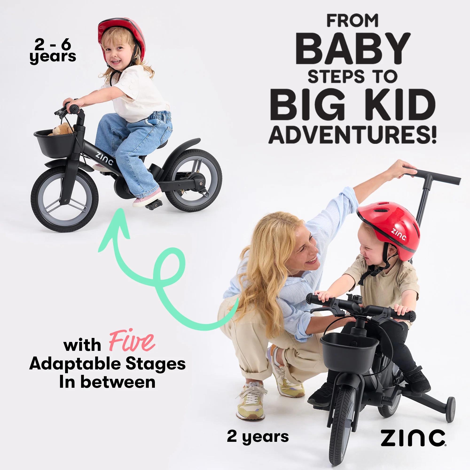 Zinc 5 Stage Multi Functional Training Bike - Image 3