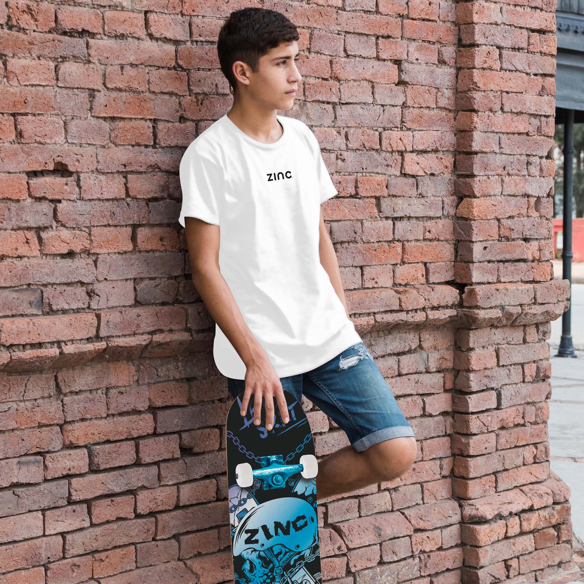 Zinc Adults Organic T-Shirt King Of The Streets - Image 5