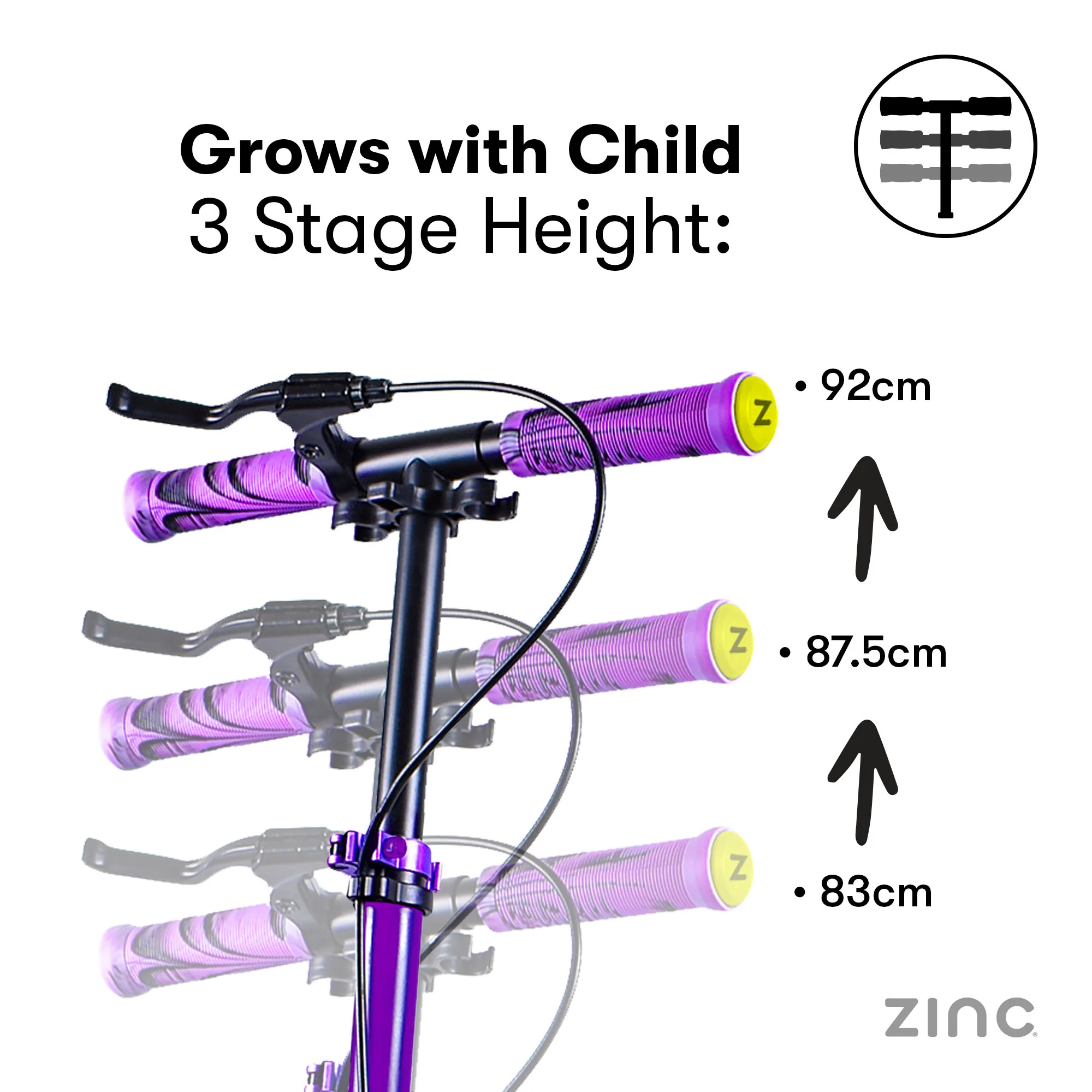 Zinc Big Wheel Folding Verge Pro Scooter - Image 16