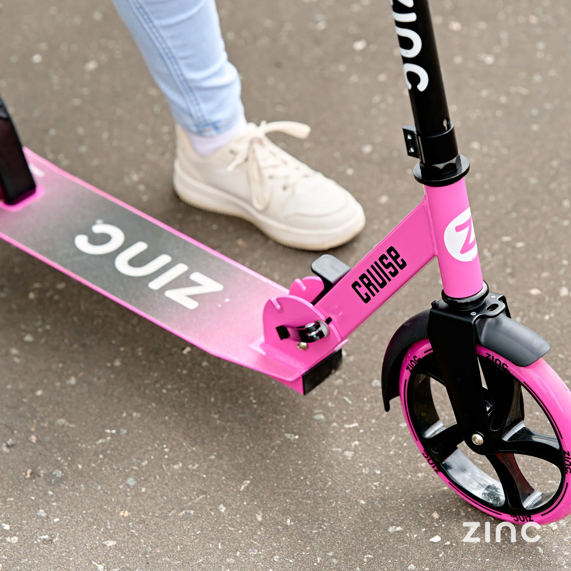 Zinc Cruise Big Wheel Folding Scooter - Image 10