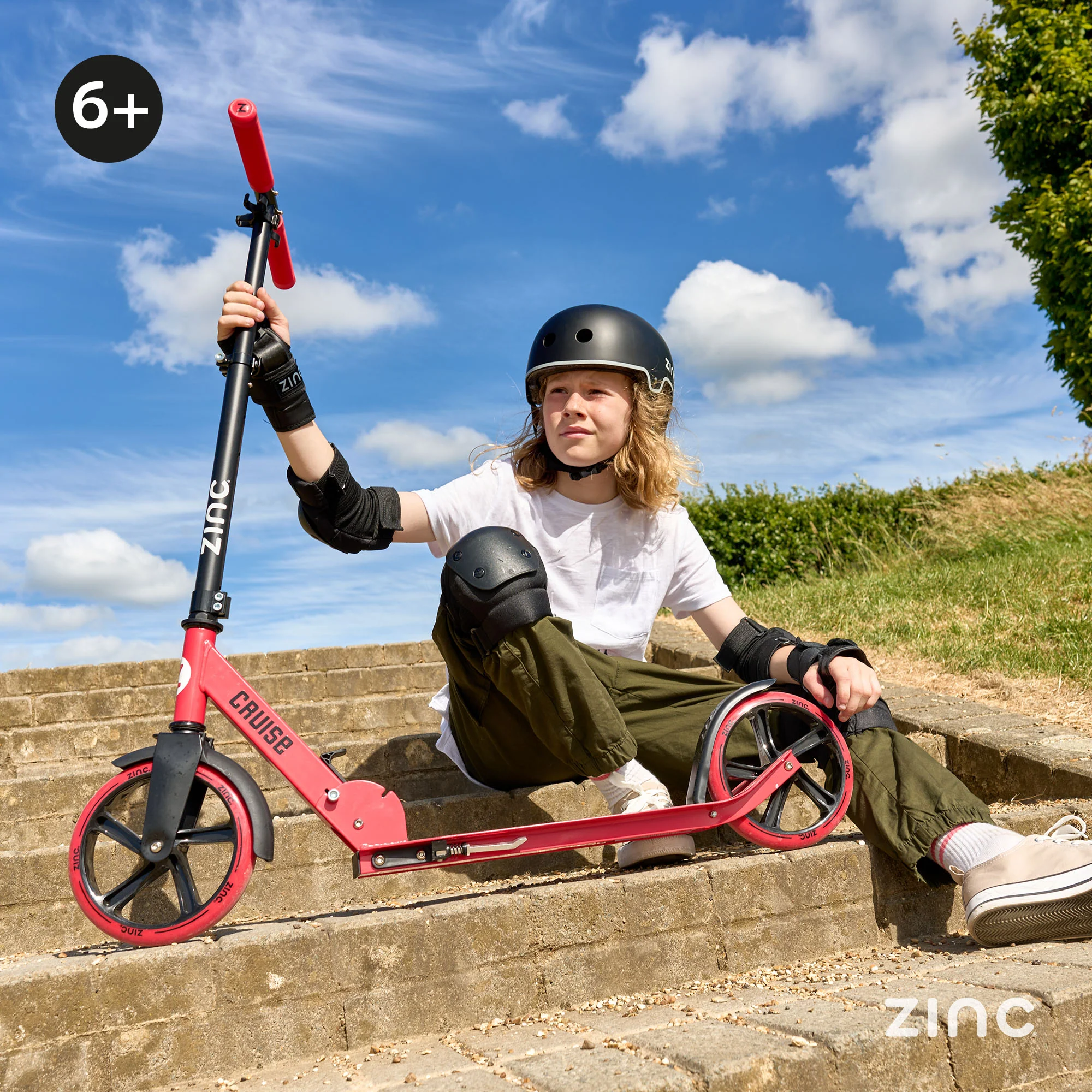 Zinc Cruise Big Wheel Folding Scooter - Image 22