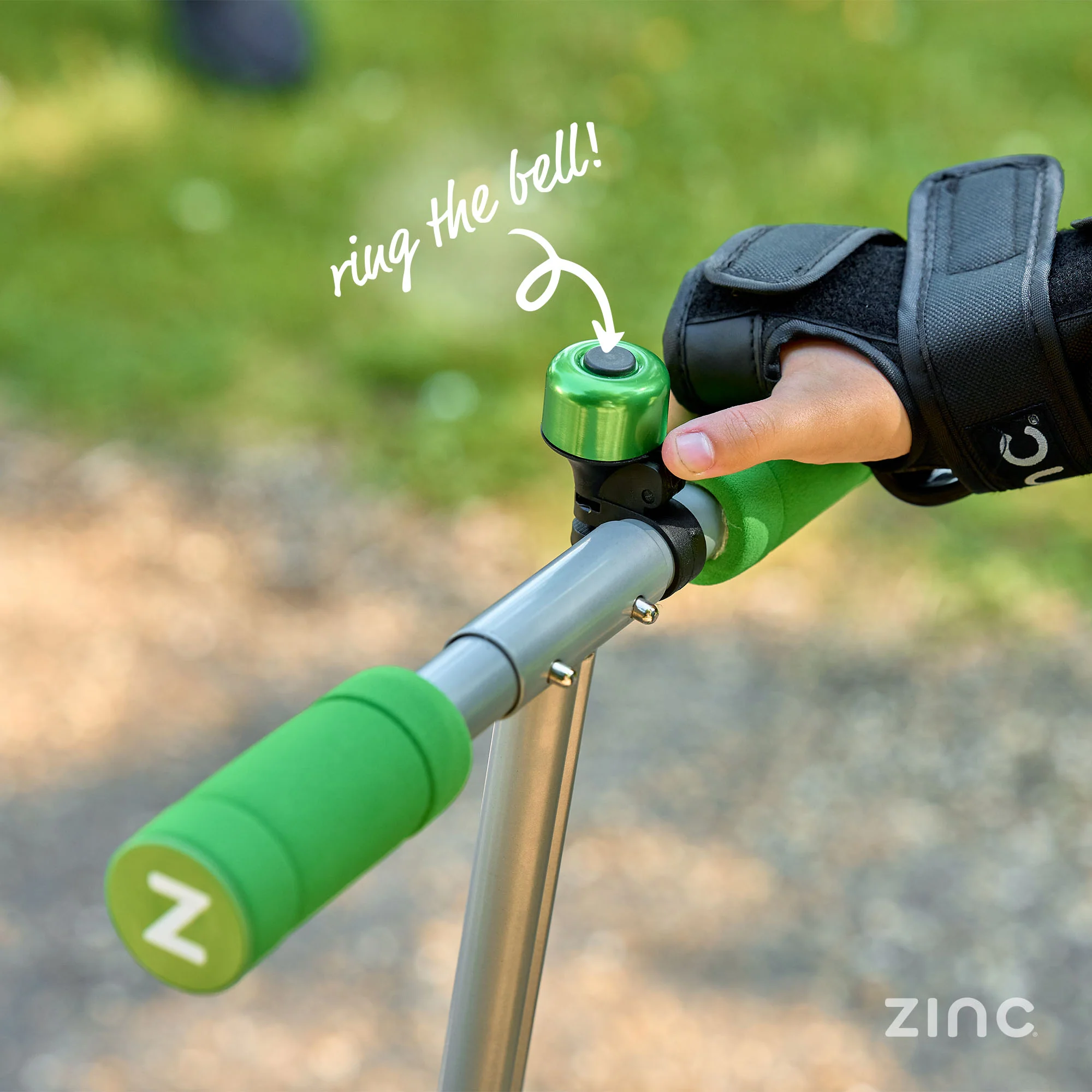 Zinc Dino Folding Two Wheeled Scooter with Light Up Wheels - Image 11
