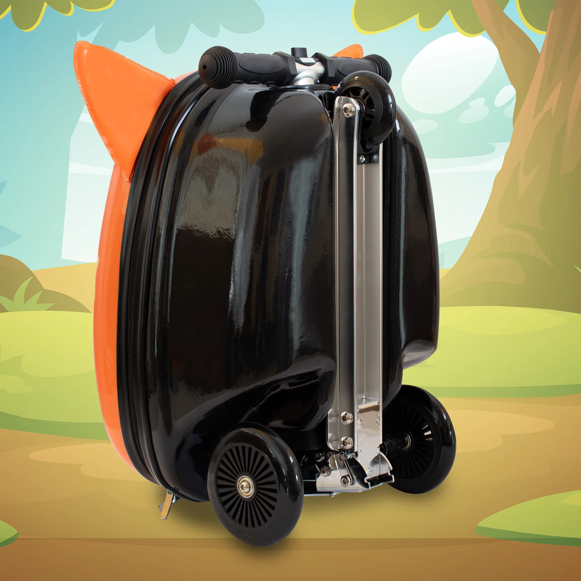 Flyte Midi 18 Inch Frazer the Fox Scooter Suitcase - Image 11