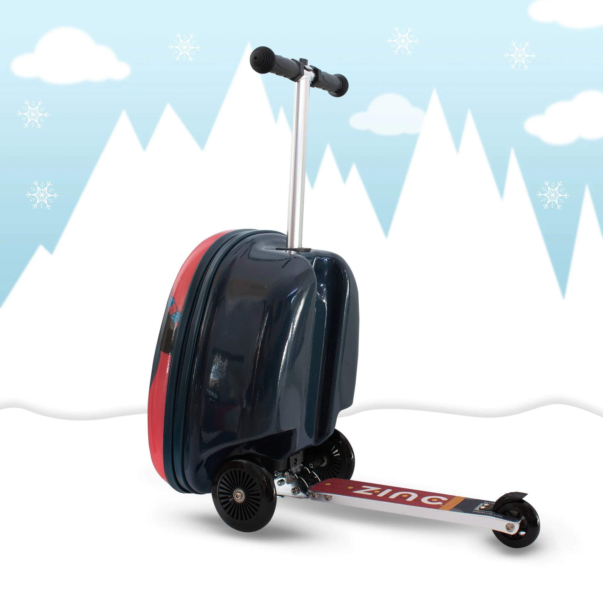 Flyte Midi 18 Inch Perry the Penguin Scooter Suitcase - Image 6