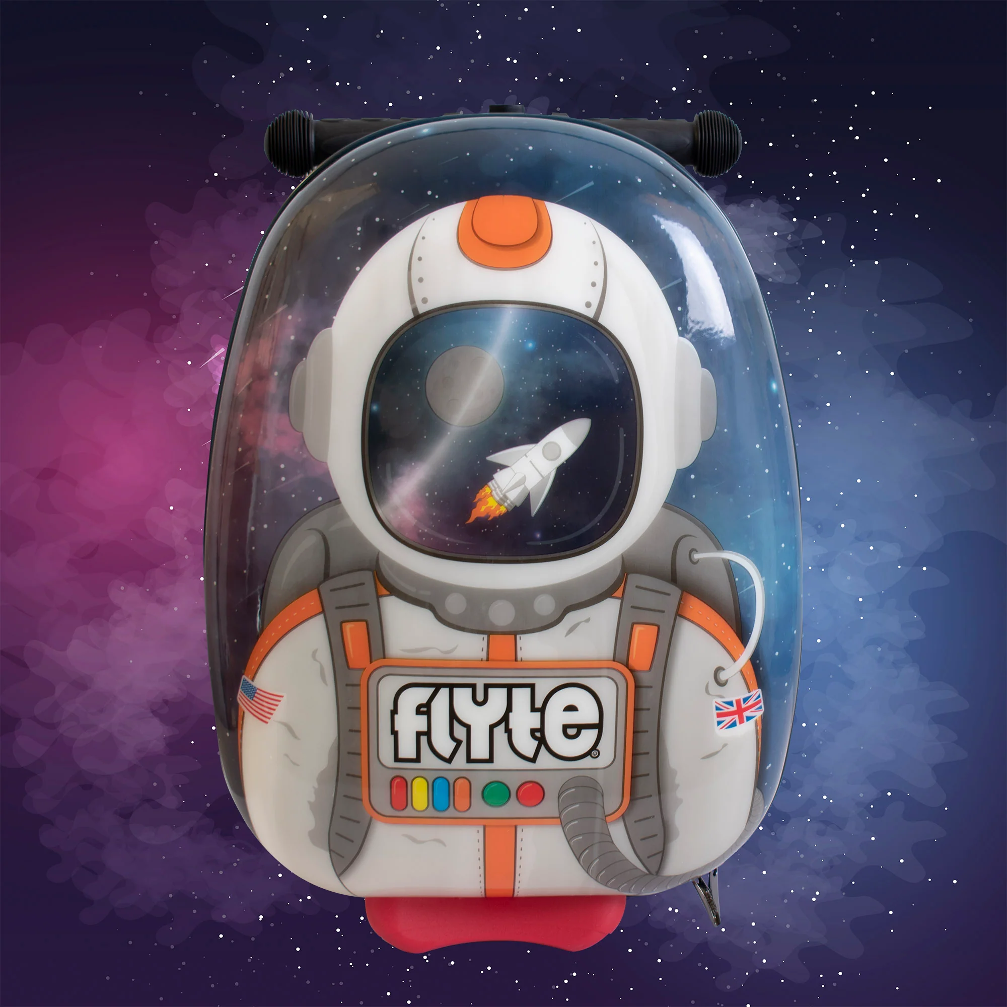 Flyte Midi 18 Inch Sammie the Spaceman Scooter Suitcase - Image 2
