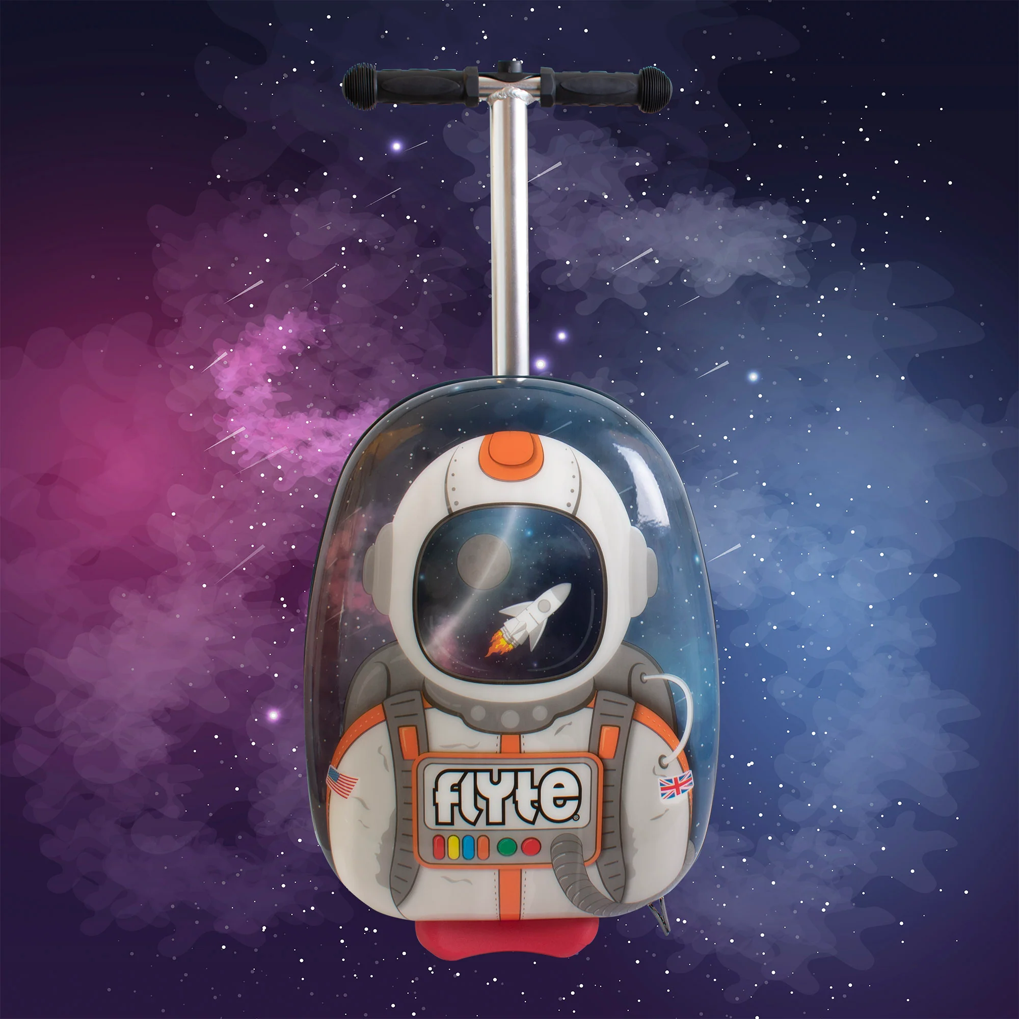 Flyte Midi 18 Inch Sammie the Spaceman Scooter Suitcase - Image 9