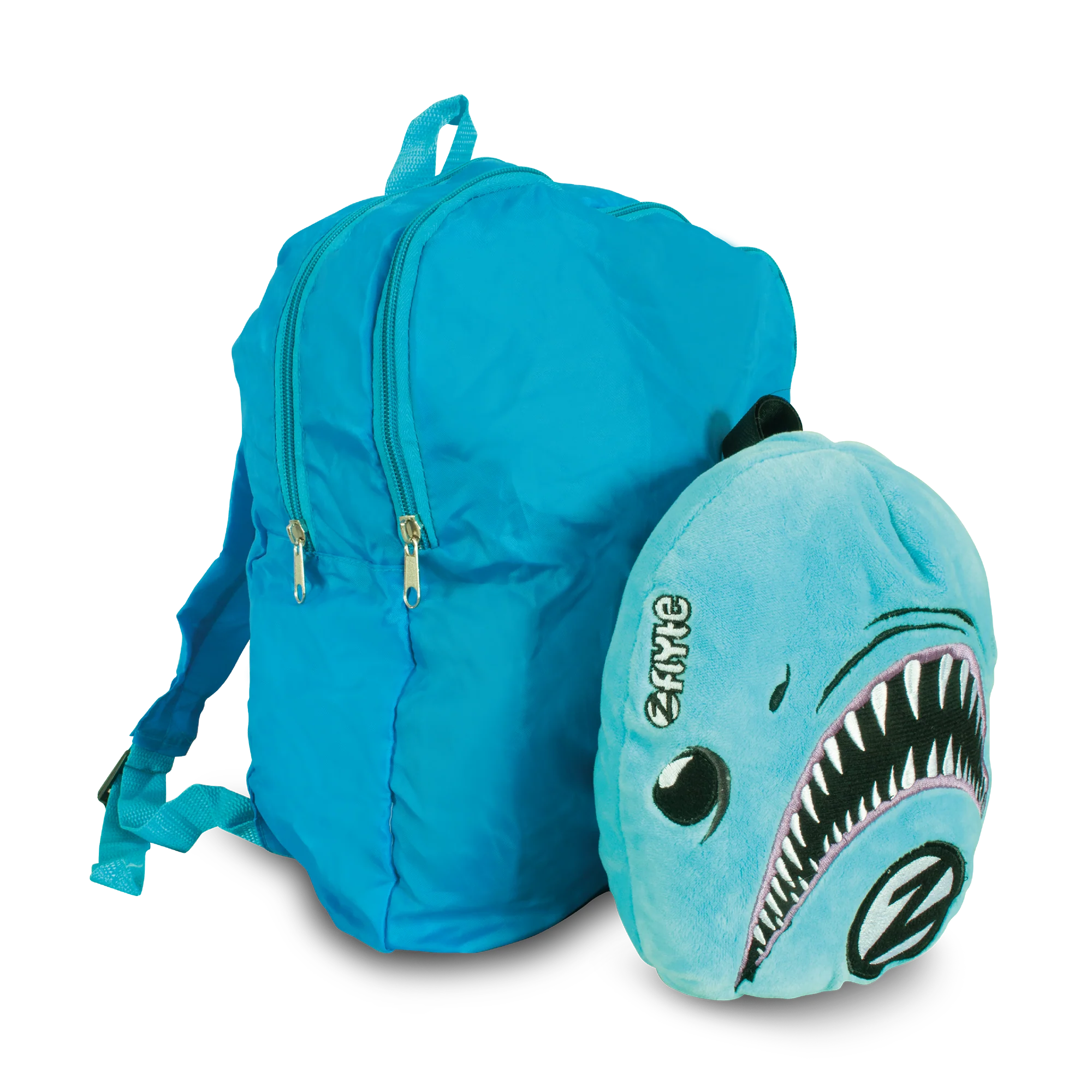 Flyte Plush Backpack - Snapper the shark - Image 4