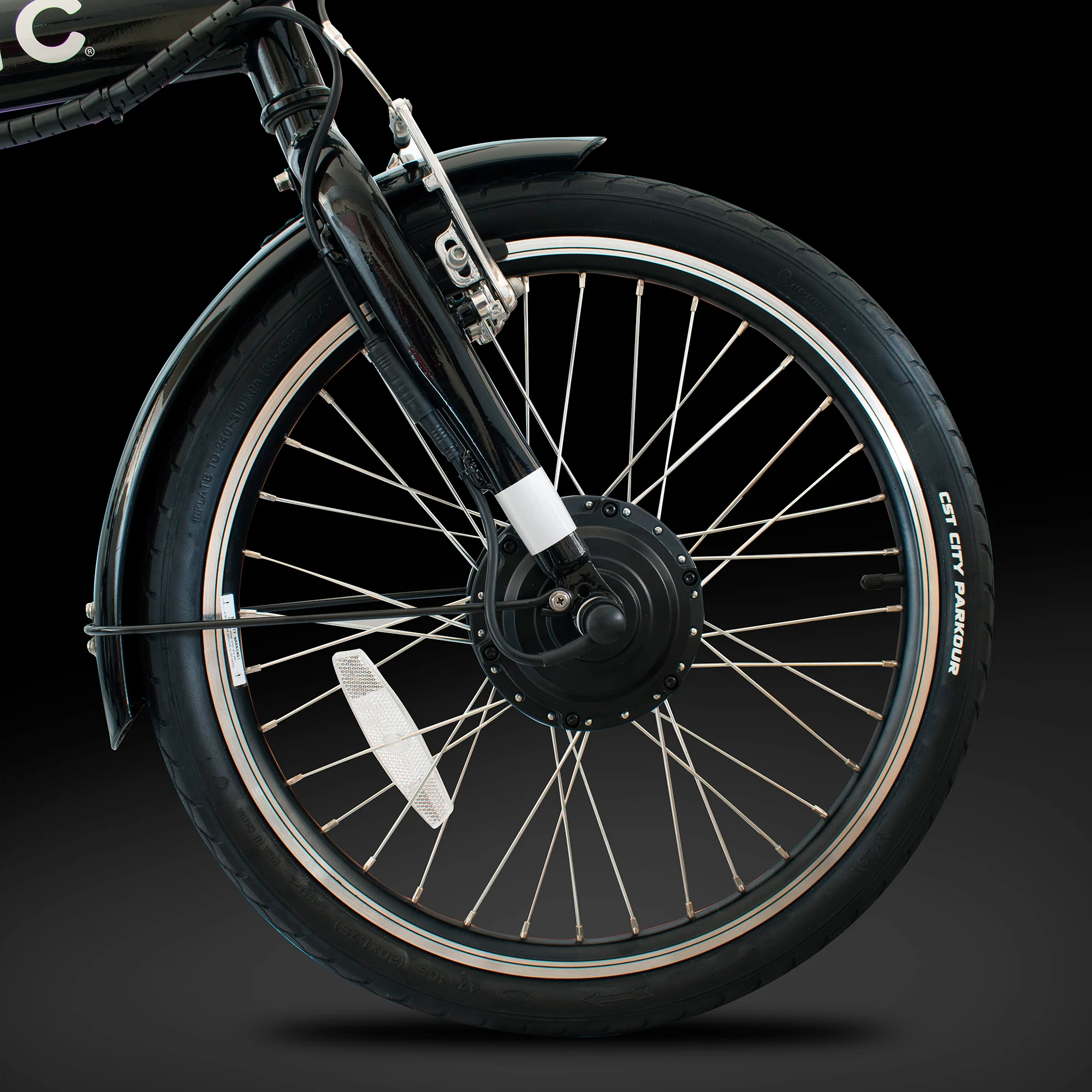 Zinc Folding Electric Eco Pro Bike - Image 11