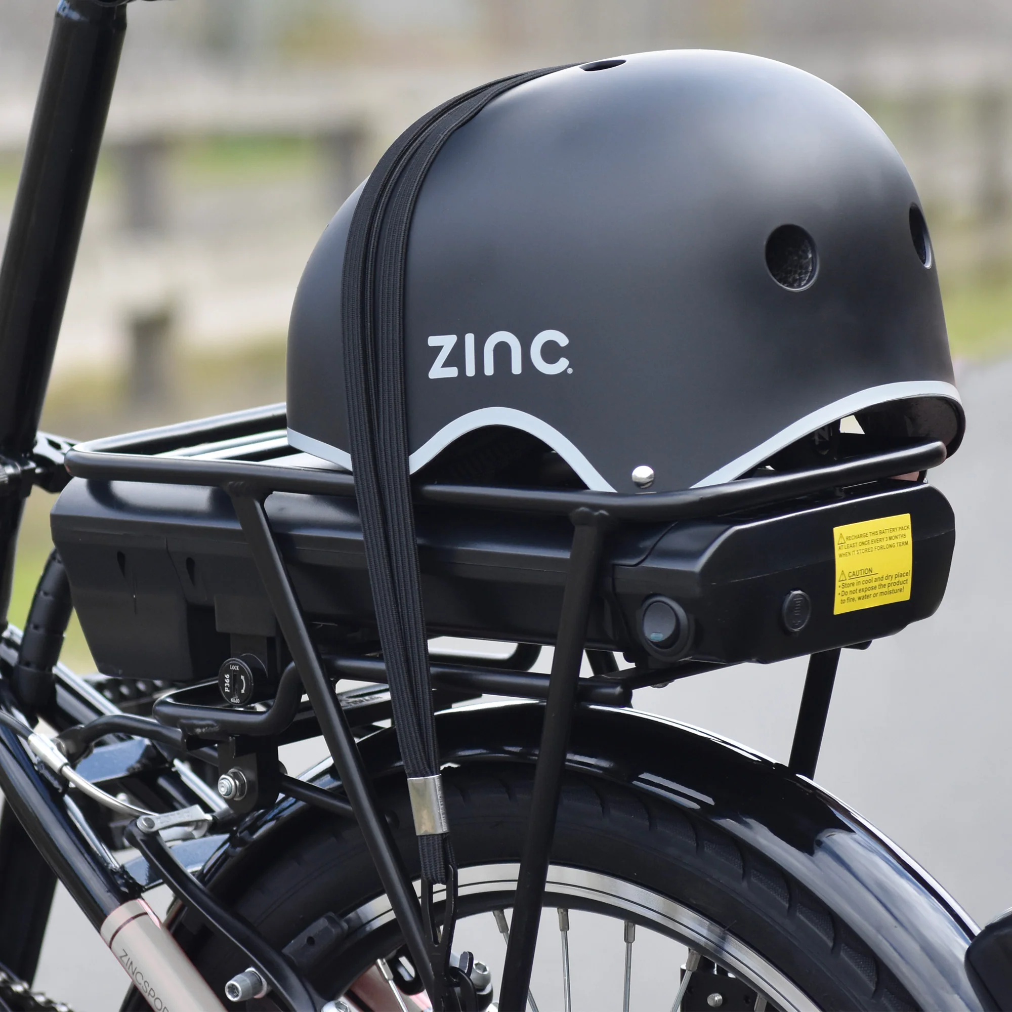 Zinc Folding Electric Eco Pro Bike - Image 9