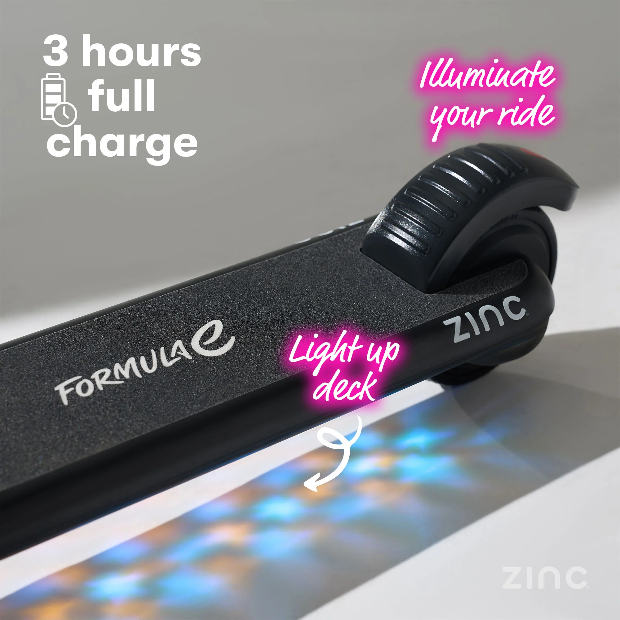 Zinc Formula E Scout Kids Electric Scooter - Image 5
