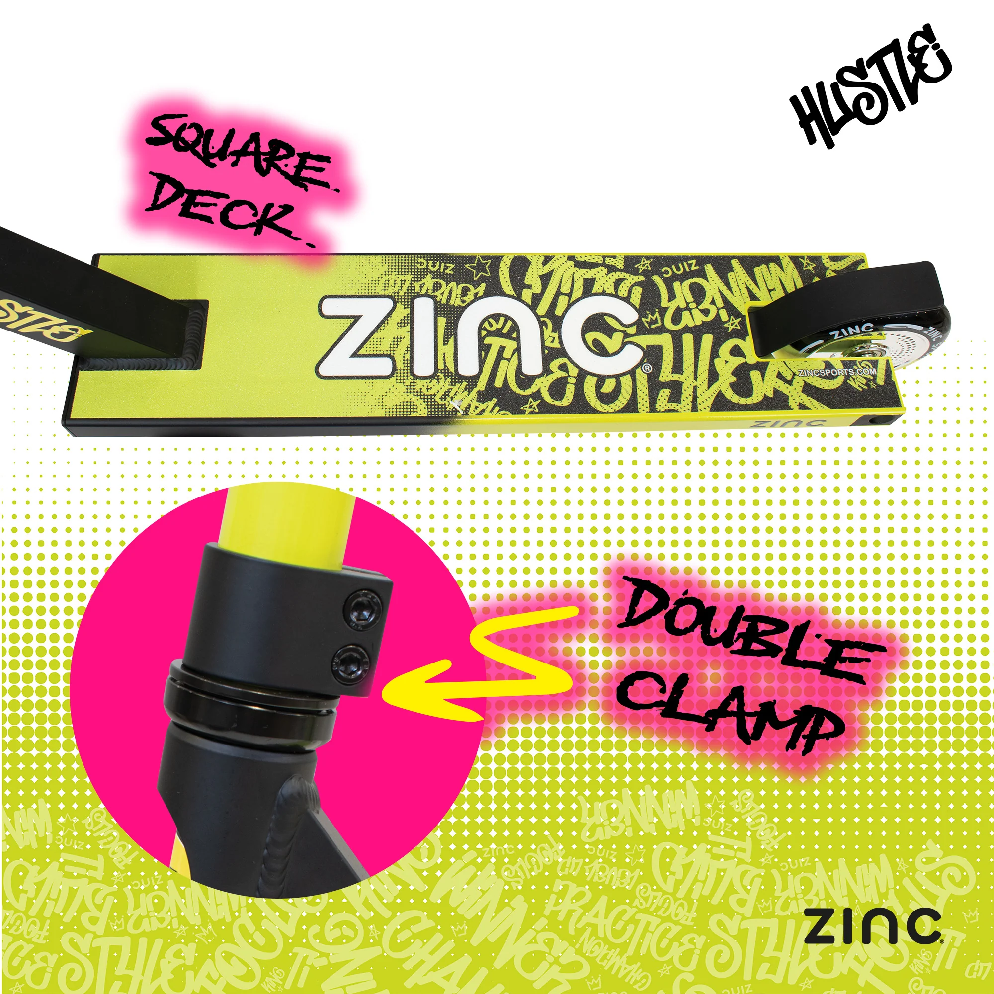 Zinc Hustle Stunt Scooter - Image 4