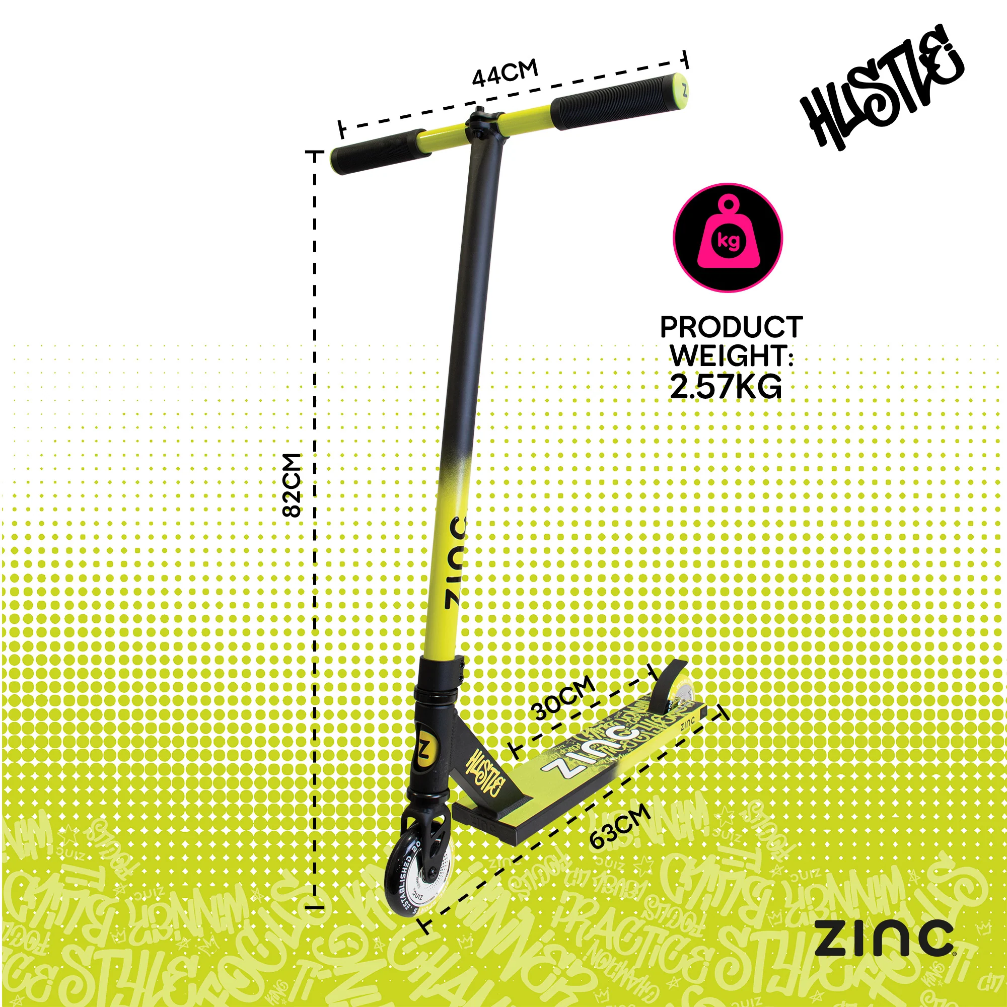 Zinc Hustle Stunt Scooter - Image 7