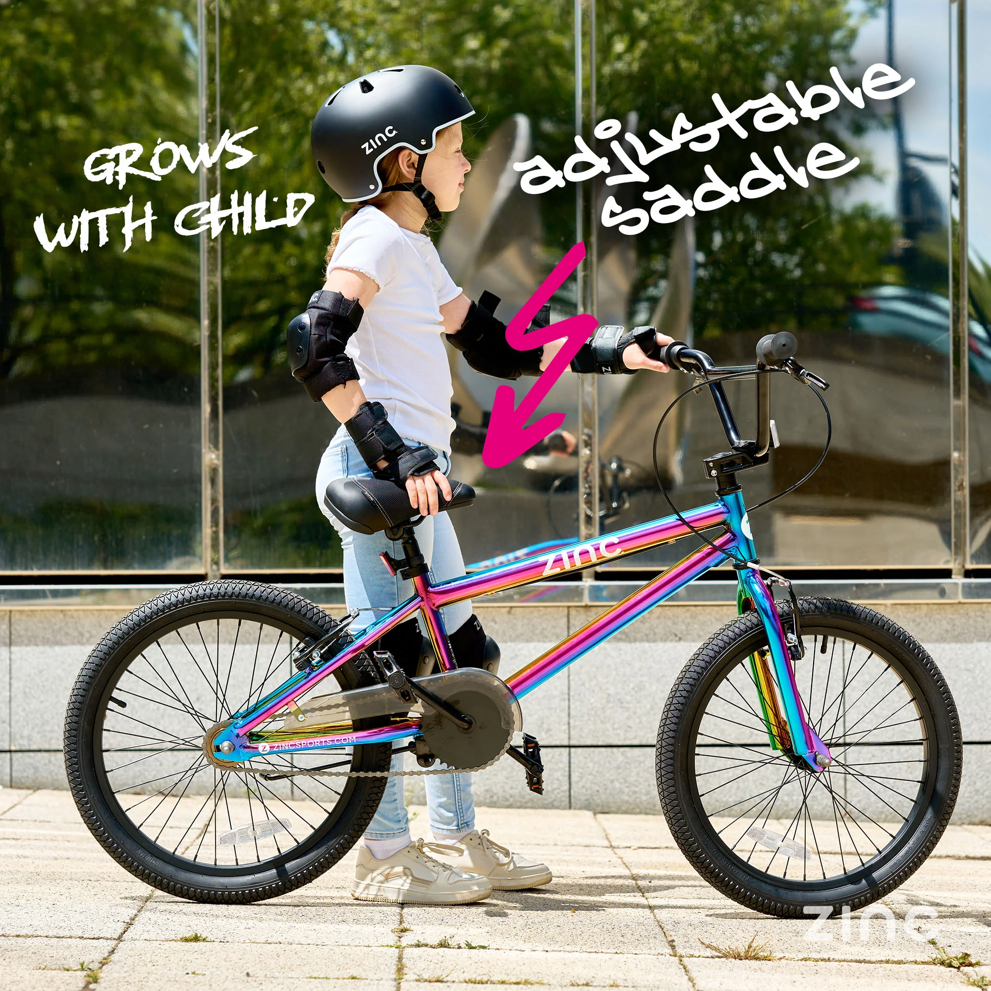 Zinc Neochrome 20inch Kids BMX Bike - Image 5