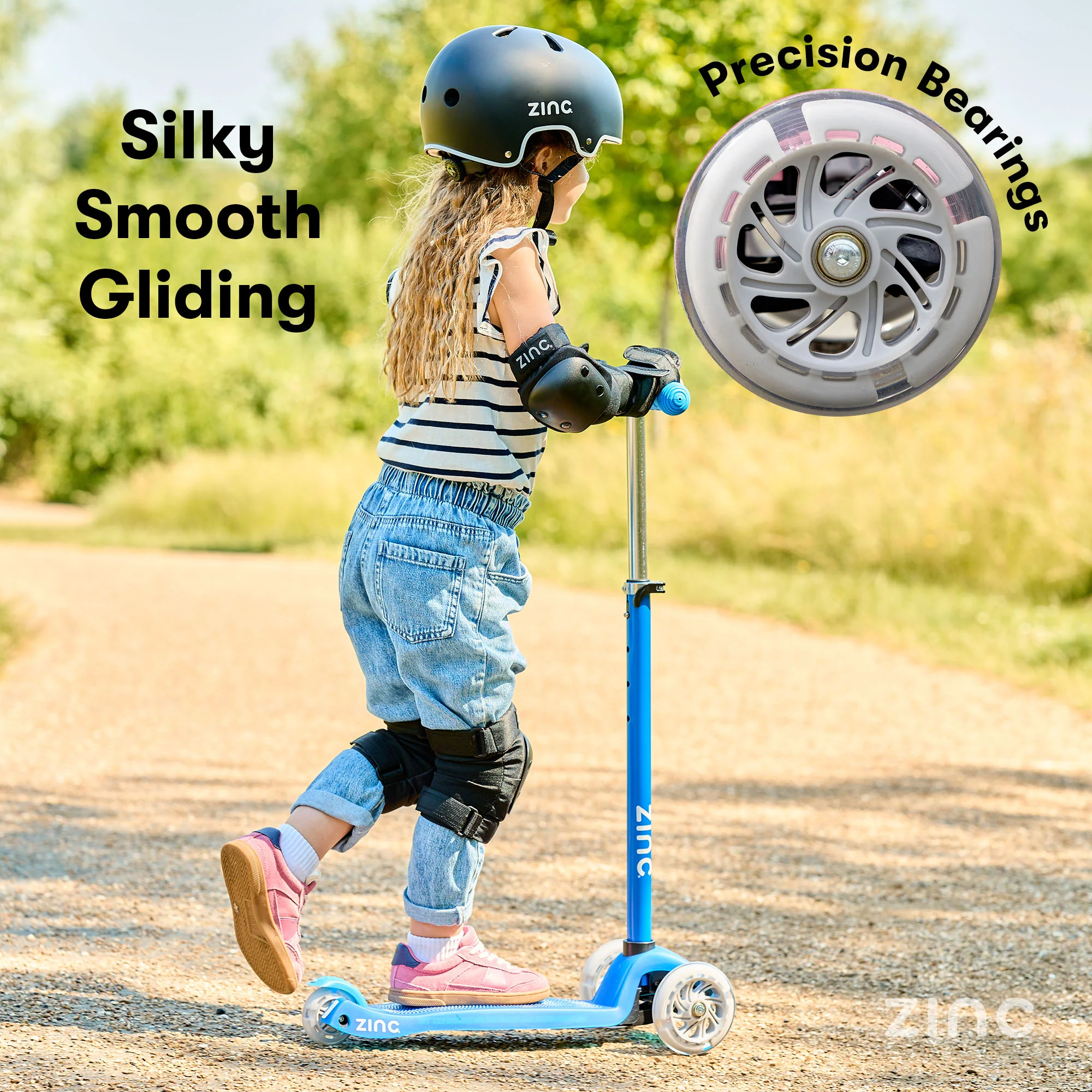 Zinc Superstar Non Folding Scooter with Light Up Deck and Light Up Wheels - Image 20