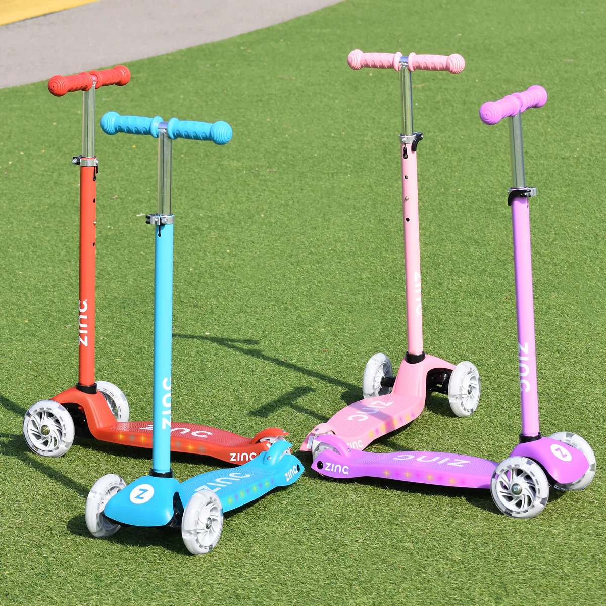 Zinc Superstar Non Folding Scooter with Light Up Deck and Light Up Wheels - Image 22