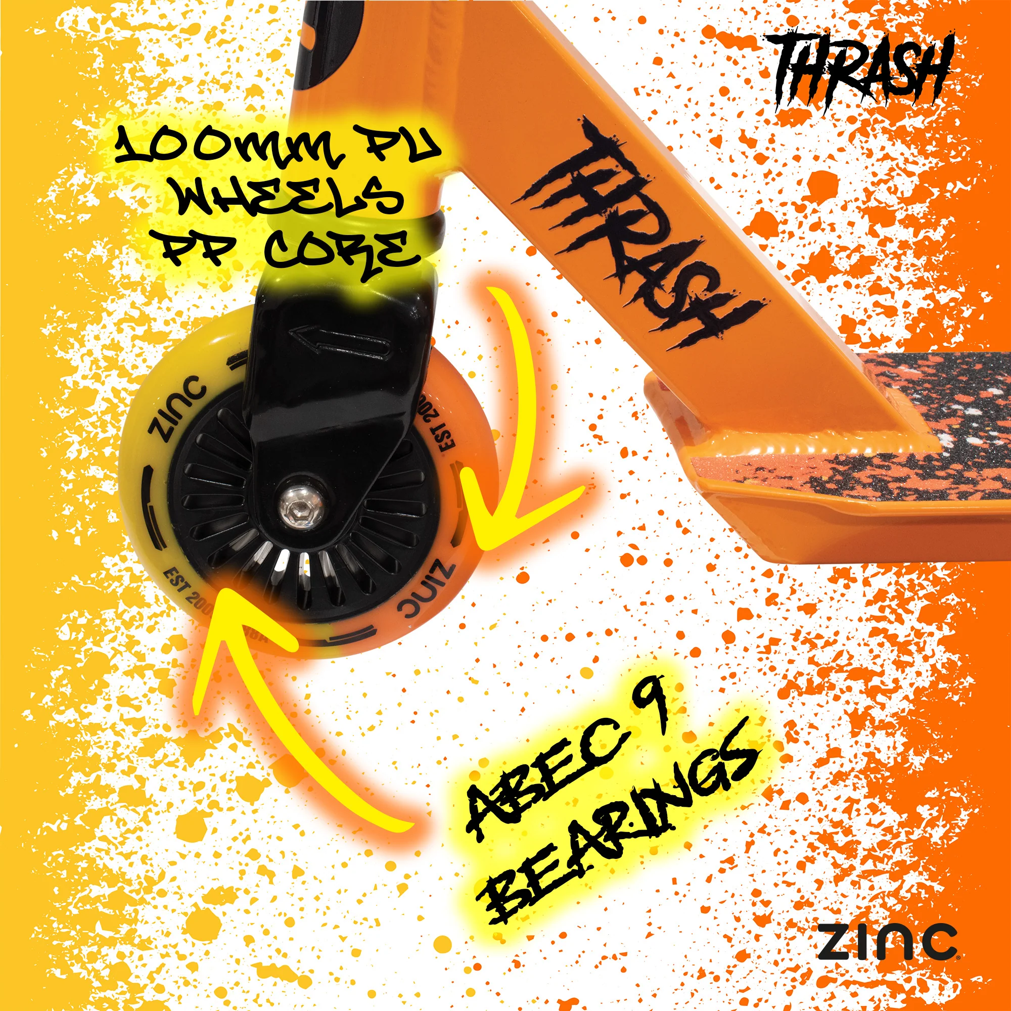 Zinc Thrash Stunt Scooter - Image 3