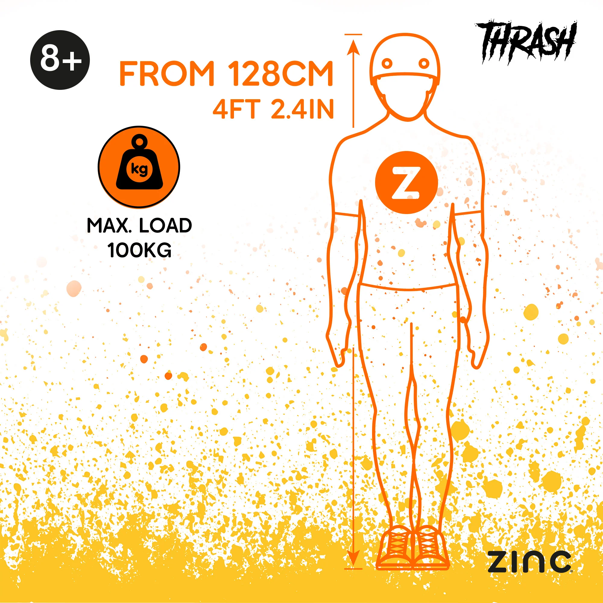 Zinc Thrash Stunt Scooter - Image 8