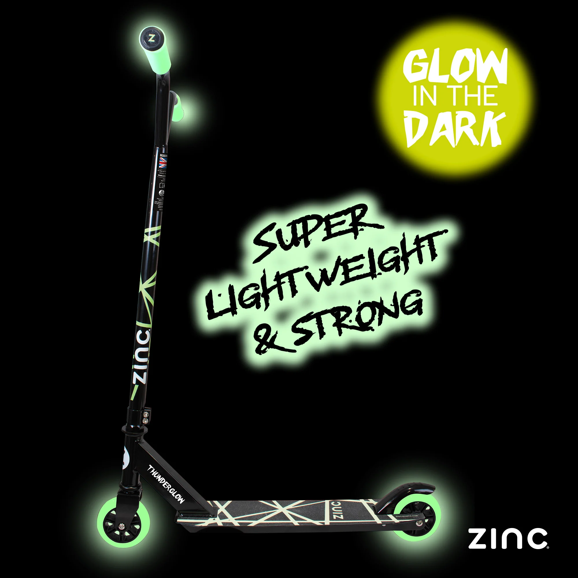 Zinc Thunderglow Stunt Scooter - Image 4